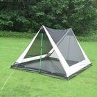 Windproof Pyramid 1 Man SGS Outdoor Camping Canopy
