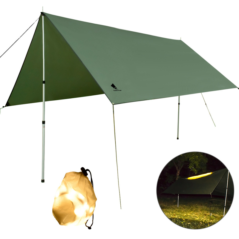 PU2000mm waterproof Hammock 11.5x9.8ft Rain Fly Tent